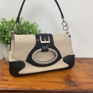 Kate Landry | Linen Shoulder Bag